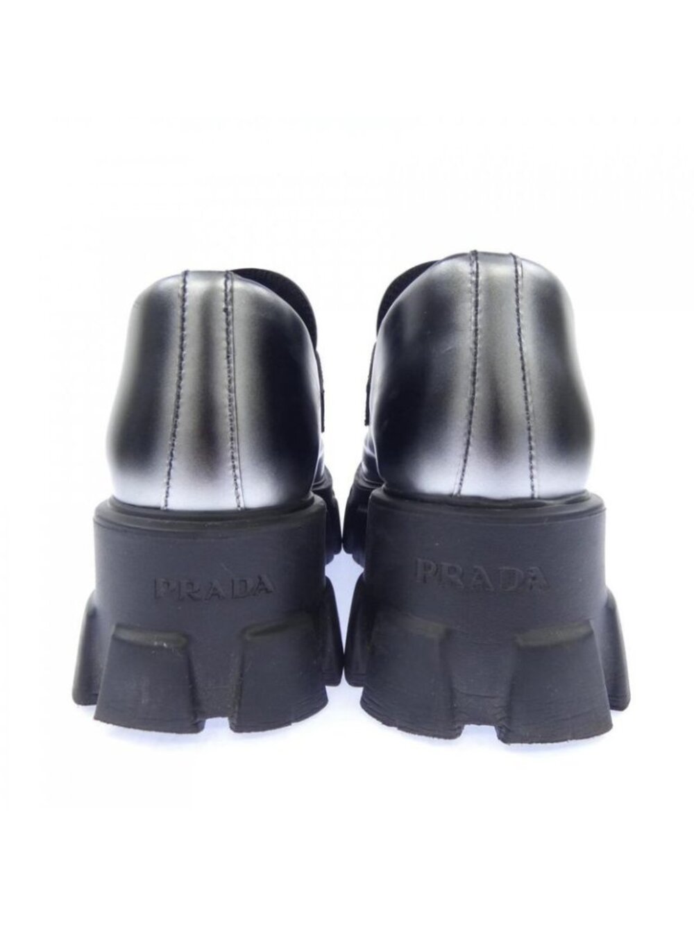 Prada Shoes Loafers Silver - Picture 5 of 7